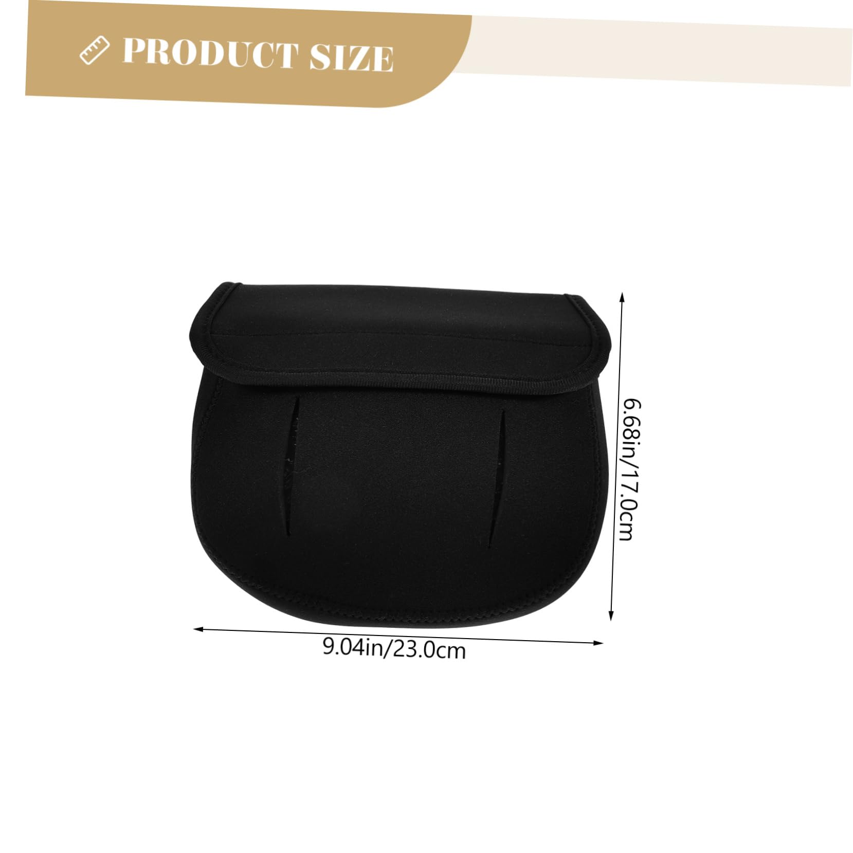 POPETPOP Baitcasting Reel Pouch Fishing Reel Protector Case Thick Neoprene Cover Waterproof Scratch-resistant Storage