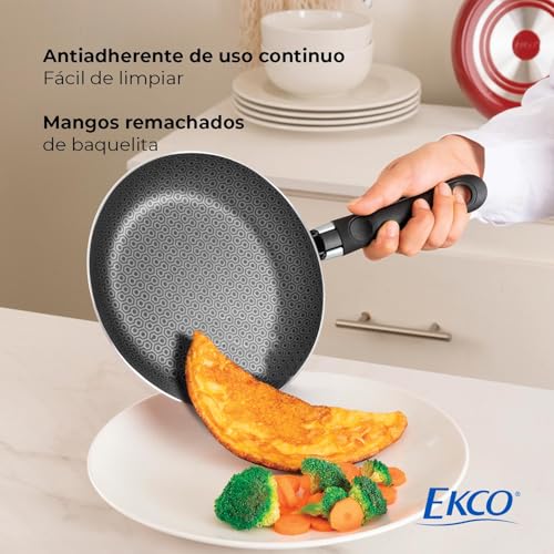 La mejor selección de Juego rojo negro Top 5. 3 juego rojo negro marca EKCO (3)