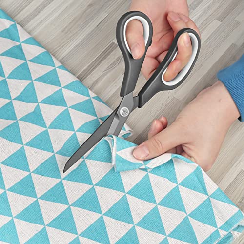 Image of KUONIIY Ultra Sharp Titanium Coated Scissors with Comfortable Multi Purpose Handles, 8.4 inch