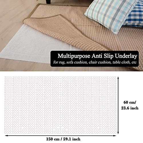MAIYADUO 60x150 cm Rug Anti Slip Non Slip Rug Mat Liner Carpet Gripper Underlay for Hard Floors Rug Gripper For Wooden Floors - Image 3