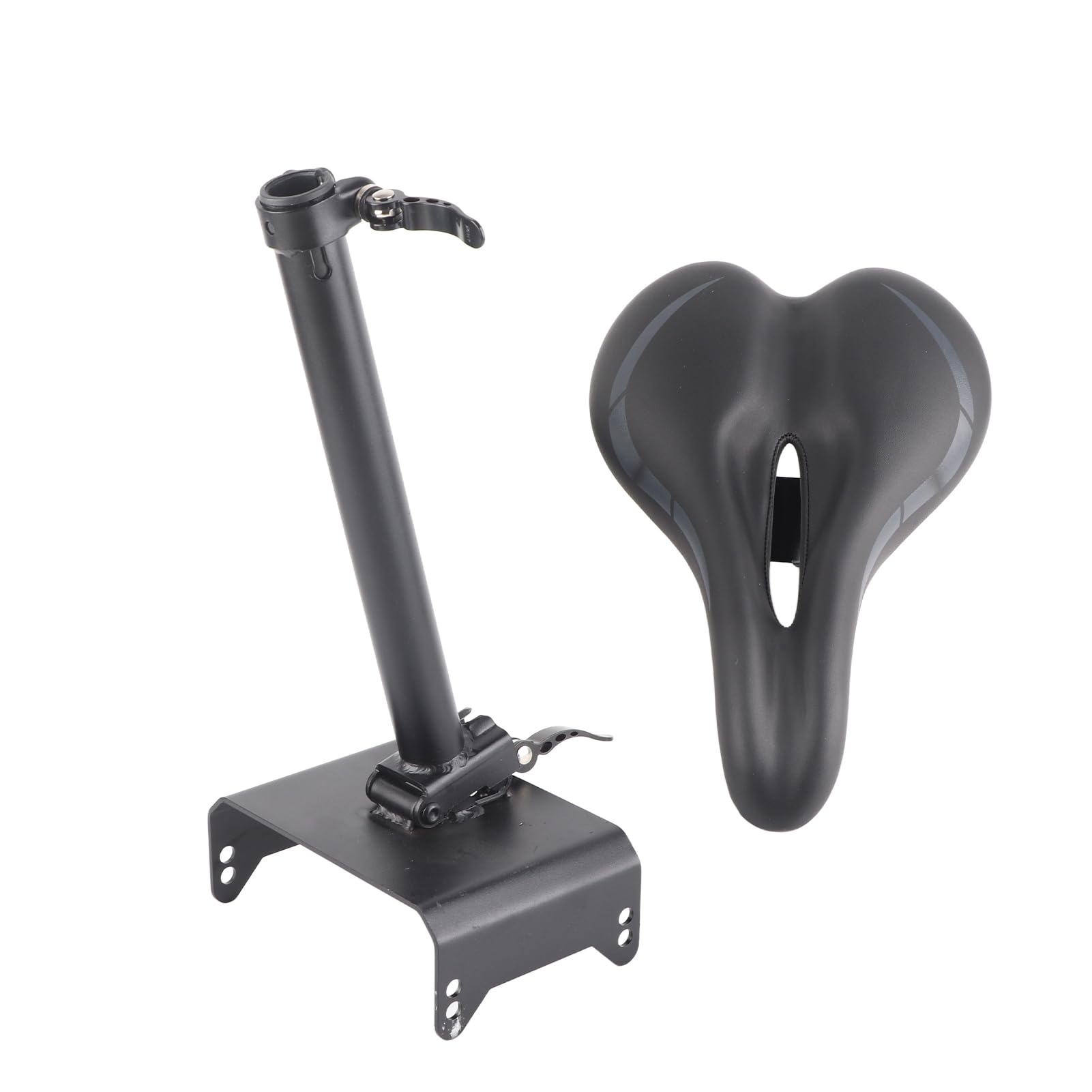 banapoy Selle de Scooter électrique, Siège de Scooter électrique Pliable et Antichoc, réglable en Hauteur, Selle de Scooter électrique Universelle pour pour F20 F25