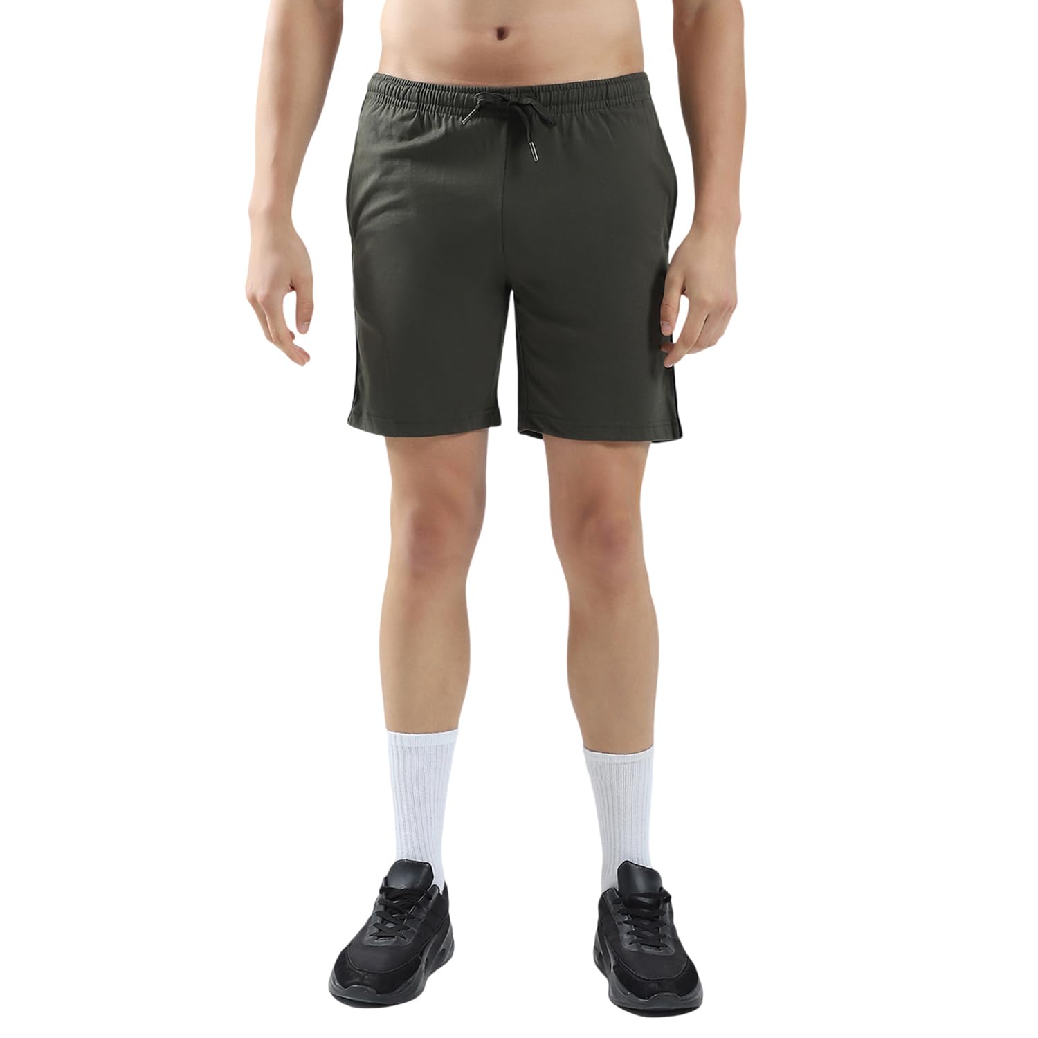 monte carlo Men's Bermuda Shorts | Mid Rise, Drawstring Waist & Side Pockets-picture-20