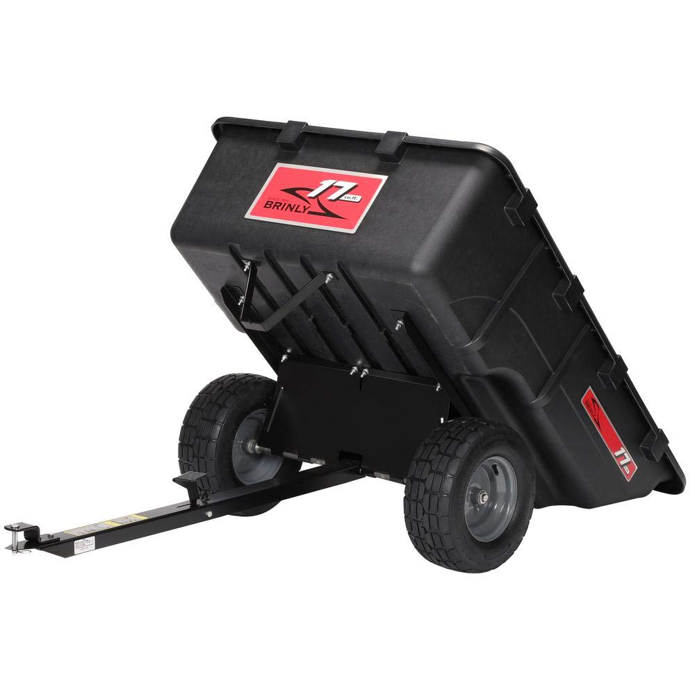 Buy Brinly PCT17BH 17 cu.' Tow Behind Poly, 850 lb. Utility Cart