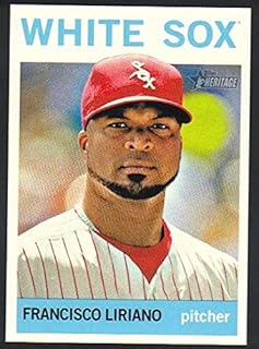 2013 Topps Heritage Baseball #215 Francisco Liriano White Sox