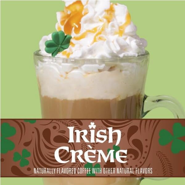 Image of Community Coffee Irish Cream Flavored Ground Coffee, Medium Roast, 11 oz Bag