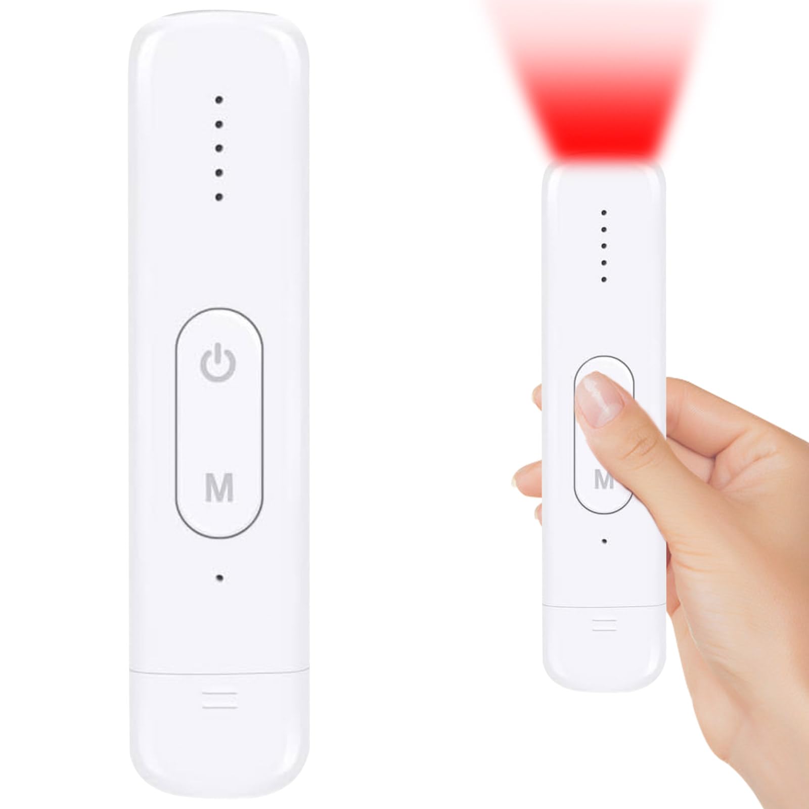 Détecteur de Caméra Cachée Anti-Espion Infrarouge Sans Fil, Détecteur GPS,Équipement Anti-Écoute Adapté aux Hôtels, Maisons de Location, Vestiaires,Voitures,Utilisation Intérieure,Alarmes sonores