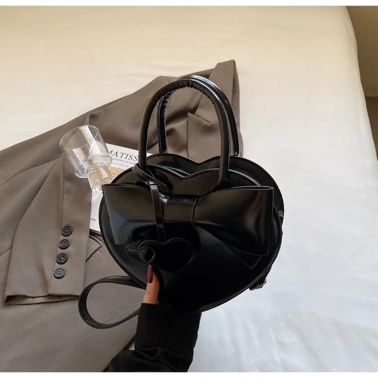 Cute Heart Purse for Women, Trendy Shoulder Bag Y2k Coquette Handbag Cutecore Handbag Crossbody Bag Gift for Women3