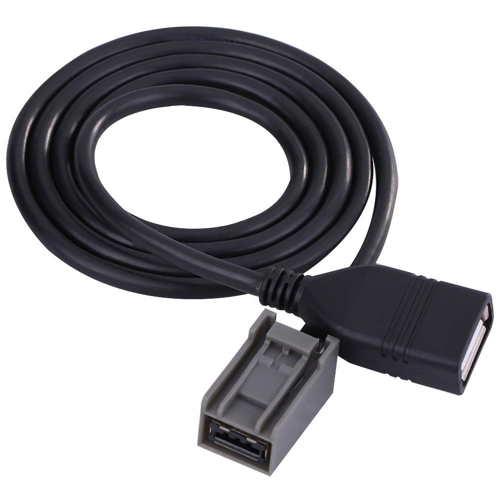 Cavo Adattatore USB Per Auto Suuonee, 60 Cm - Prolunga Per Collegare Chiavette MP3, Compatibile Con Vari Modelli Auto Dal 2009 In Poi - 3