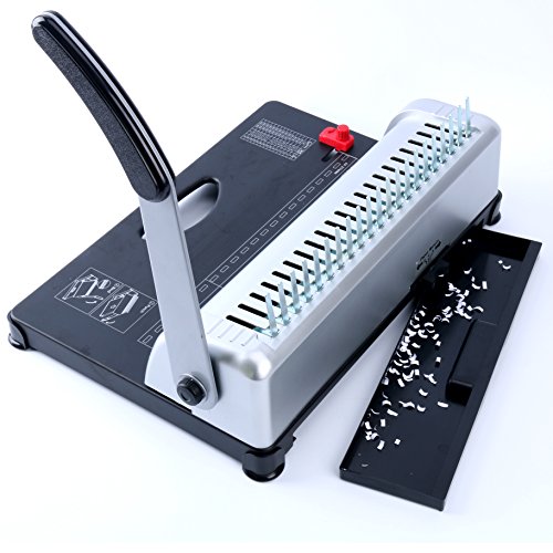 Yaekoo 21-Hole 450 Sheets Paper Comb Punch Binder Binding Machine Scrapbook #TOP7