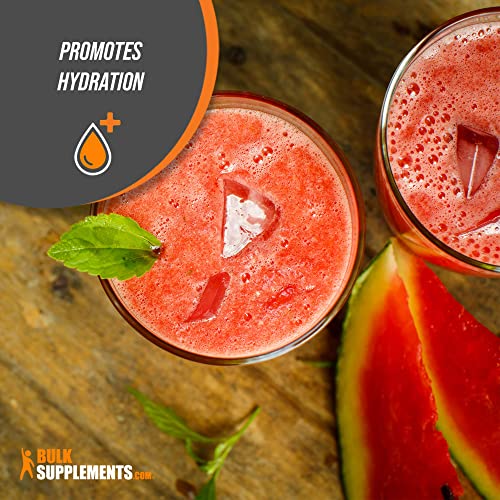 Image of BulkSupplements.com Watermelon Juice Powder - from Watermelon Fruit, Watermelon Powder - Fruit Powder, Hydation Supplement - 700mg per Serving, 1KG (2.2 lbs) (Pack of 5)