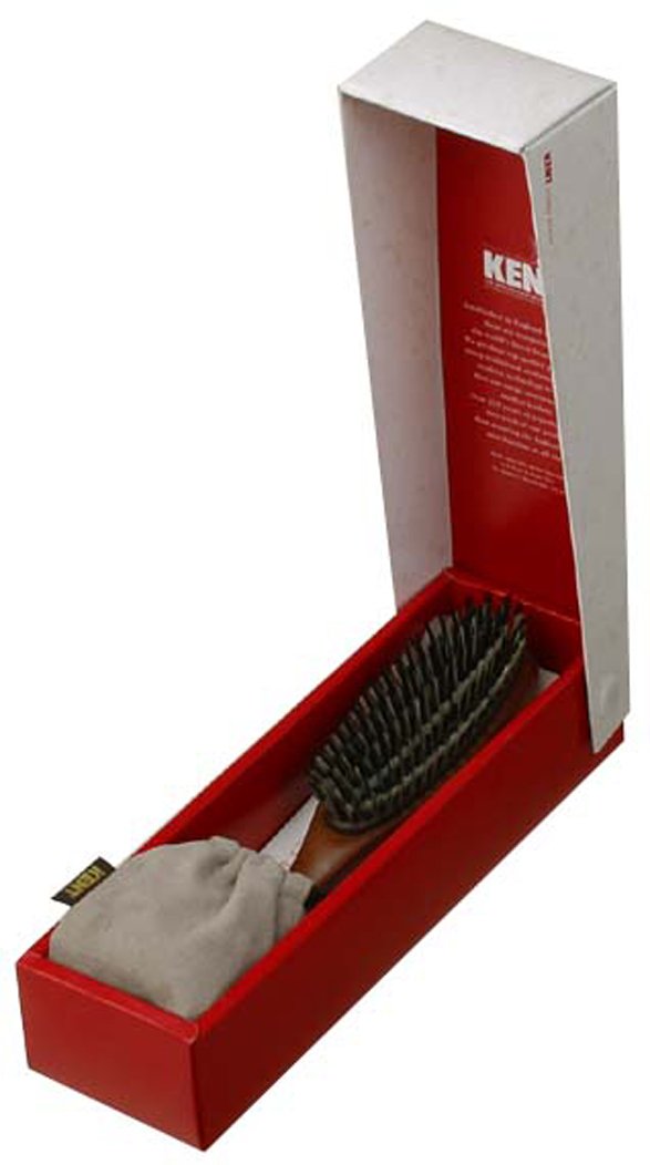Amazon | KENT メンズソフトスタイリングブラシ(大) ギフトボックス