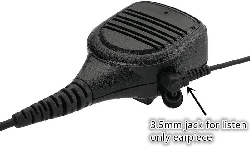 Walkie Talkie Speaker Mic Compatible with 2 pin Motorola CP200 CLS1110 PMMN4013 PMMN4013A RDU4100 RMU2040 Two Way Radio - Image 5