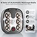 BEAUMOI Collapsible Foot Spa with Surf Wave Massage, Foot Bath with 24 Motorized Shiatsu Massage Balls, Heat, Bubble and Remote, Foot Bath Massager for Deep Relaxation & Stress Relief