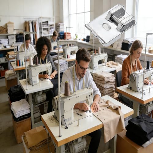 Prensatelas Piping para Máquina de Coser Bajo Pie Ajustable miniatura 2