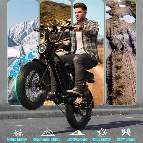 Jasion 3000W/2000W Electric Bike for Adults Teens,Electric