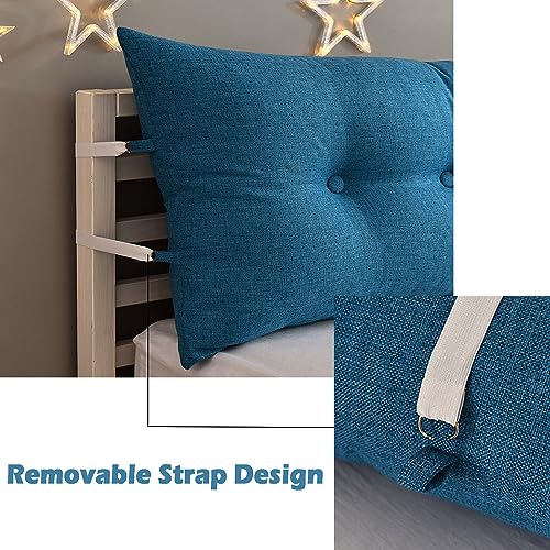 Oreiller de dos de lit ergonomique et déhoussable pour un confort royal - 4
