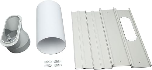 XWXLIJV Kit de ventilación de ventana de CA Kit de ventana de aire acondicionado portátil, kit de ventana ajustable universal de reemplazo de sello