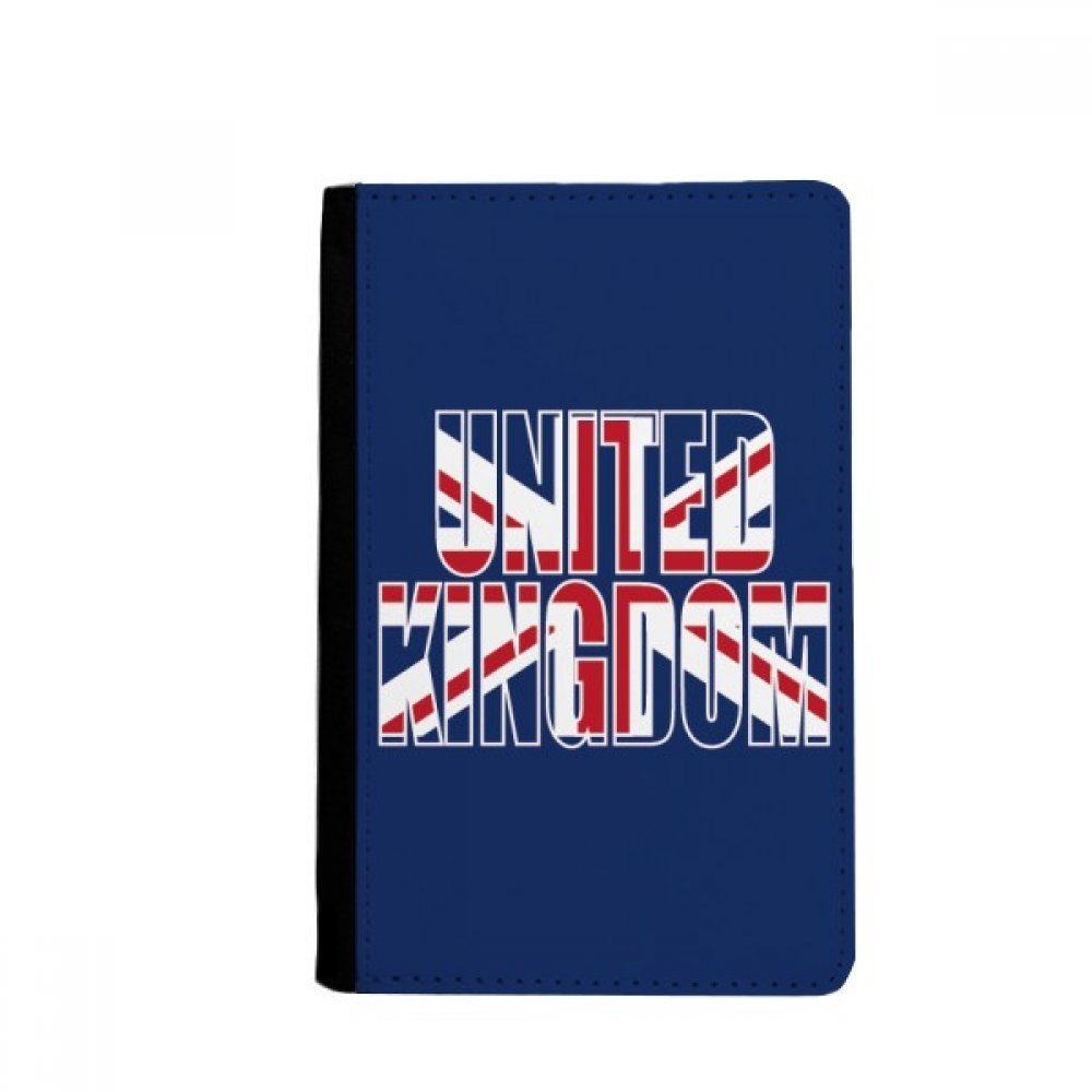 United Kingdom UK Flag Name Passport Holder Notecase Burse Wallet Cover Card Purse