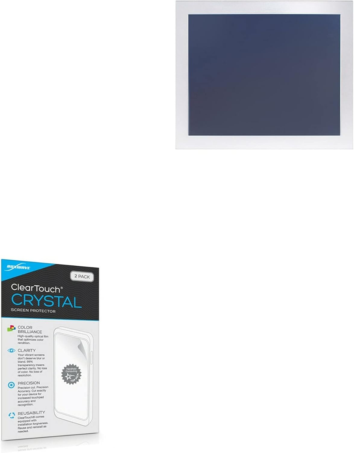 BoxWave Screen Protector Compatible with BSI Computer HPC-170GR-HD1900B - ClearTouch Crystal (2-Pack), HD Film Skin - Shields from Scratches