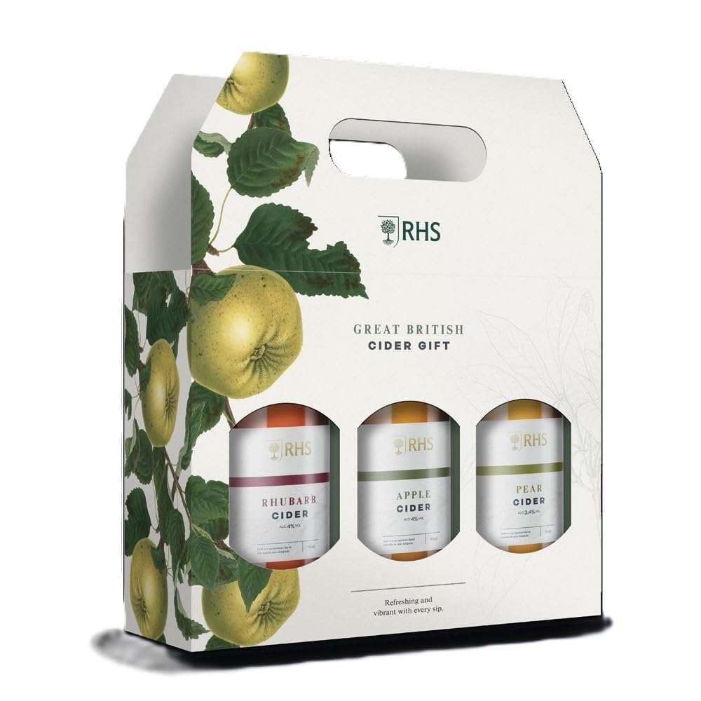 RHS Great British Cider Selection, 3 x 500ml Bottles