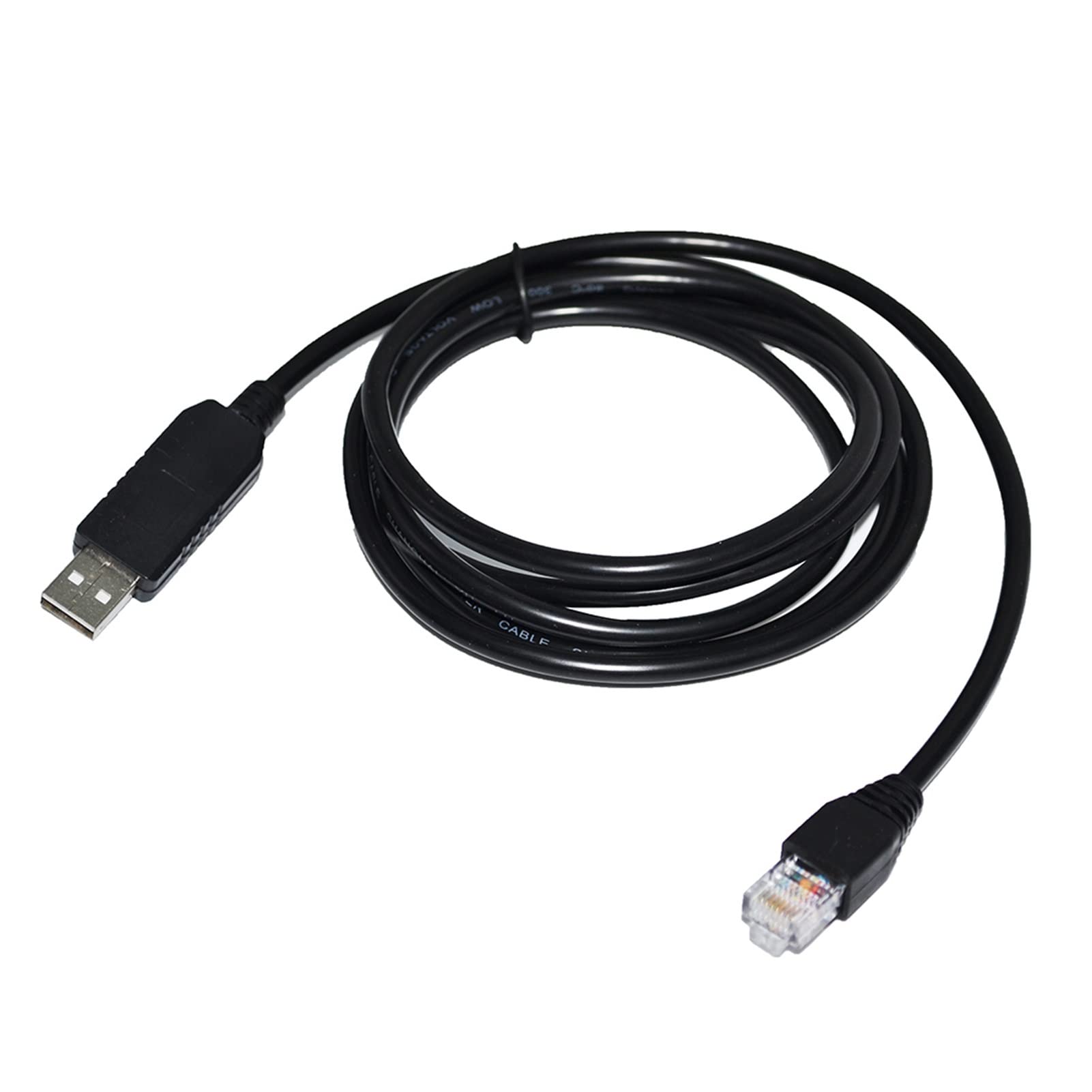 Cable Adaptador de Consola USB 2.0 a RS232 RJ45 CAT5 Compatible con H3C HP ARBA Juniper RUIJIE 3COM, enrutador, conmutador, cortafuegos(5M)