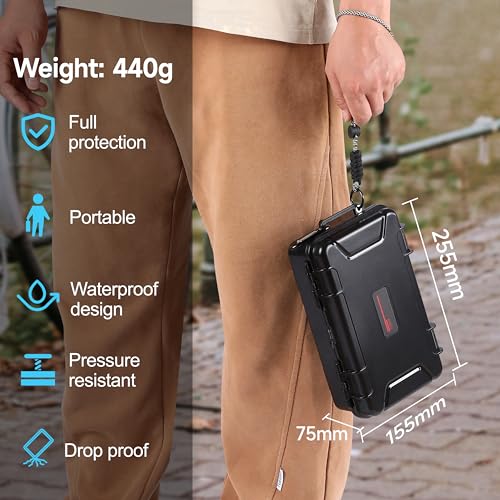 Maleta rígida impermeable para Insta360 X5 y X4 miniatura 4