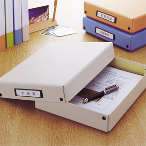 LIHIT LAB G8302-16 Document Holder, Tool Box, Desk Tray, A3, Beige