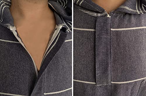 AYSESA-Large-Surf-Poncho-Thin-Turkish-Cotton-Beach-Robe-Hooded-Wetsuit-Changing-Towel-Ultra-Thin-Quick-Dry-Sandproof-100-Turkish-Cotton-Navy-Blue-Poncho-Navy-Surf-Poncho