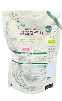 【まとめ買い】さらさ　液体洗剤 超特大サイズ　1010g　10個セット Amazon | さらさ 洗剤 液体 無添加 本体600g + 詰め替え超特大