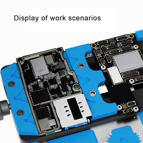Multifunctional PCB Fixing Holder IC Chip Maintenance Fixture Professional Circuit Board Repair Dual Axis High-Temperature Resistant Positioning Table for Phone Repair by SFDER - Image 3
