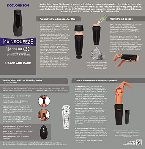 Doc Johnson Main Squeeze Karlie Redd Ultraskyn Stroker - Image 7