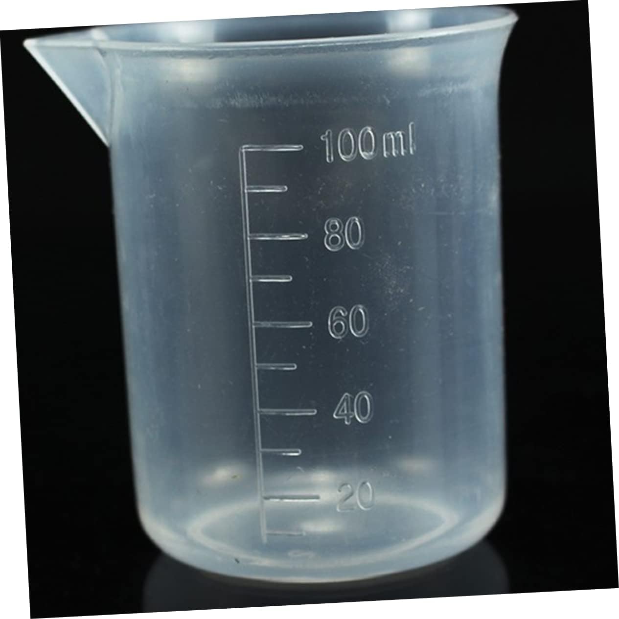 100ml PP Graduated Measuring Beaker Cup for Lab Baking