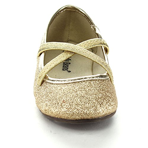 JELLYBEANS Jelly Beans Ballet Toddler's Little Girl Glitter Comfort Ballet Flat3