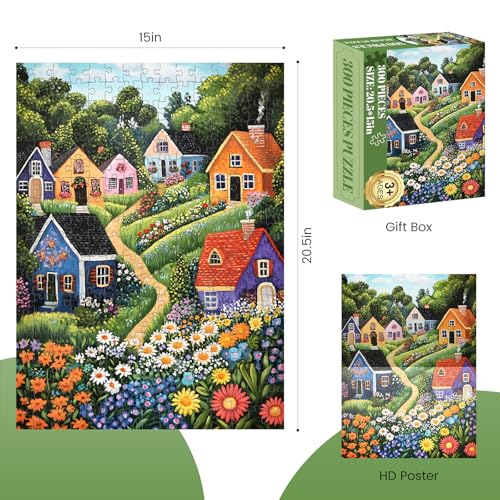 Puzzle de 300 Piezas Floral para 14+ Anos miniatura 2