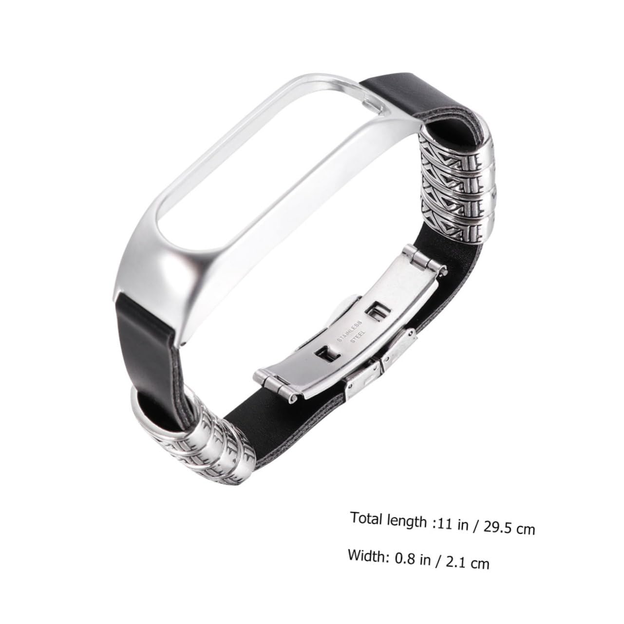 UPKOCH 2 Piezas Banda Táctil Cinturón Marco De Reloj Pulsera De Reloj Banda De Metal Correa De Reloj Pulsera Correa De Muñeca Banda De Reloj Correa De Metal Hebilla De Correa De Reloj