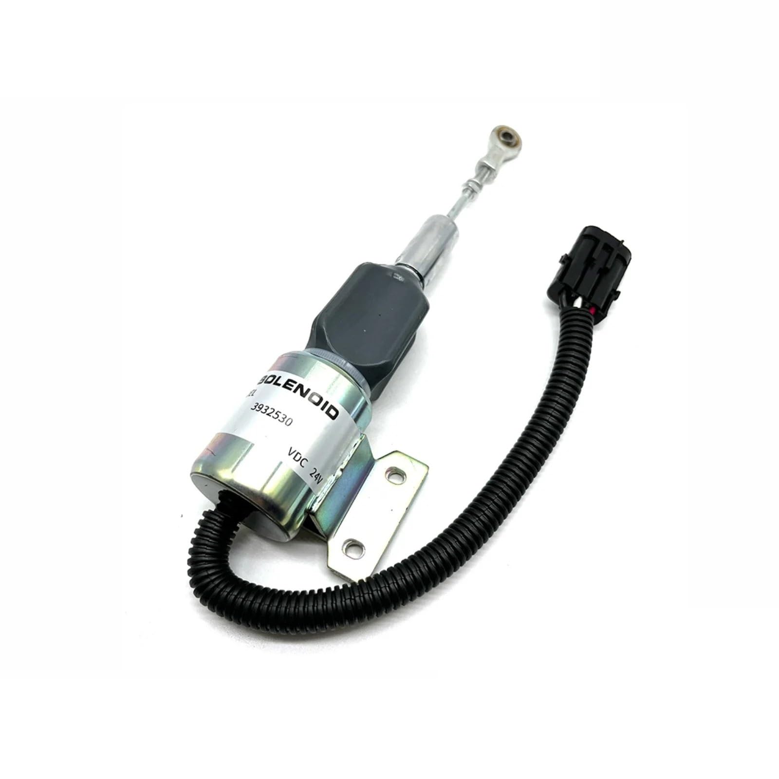 Solenoide de corte de combustible Solenoide de corte de combustible de 24 V 3932530 3939701 SA-4756-24 SA-4891-24 Compatible con Komatsu PC200-6 Compatible con Hyundai R250-7 R220-5