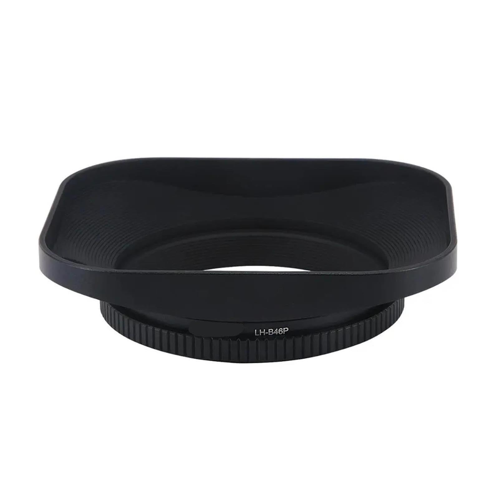 Pare-Soleil à Visser en métal 46 mm conçu + Capuchon, Compatible avec Leica, Appareil Photo télémétrique avec Objectif à Filetage de Filtre E46 46 mm Noir