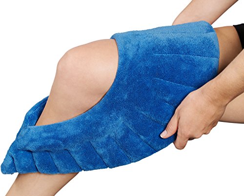 NatraCure Microwaveable Moist Heat Wrap (w/Clay Beads) - (Hot Therapy Pack and Heating Pain Relief Pad for Neck, Shoulders, Body)