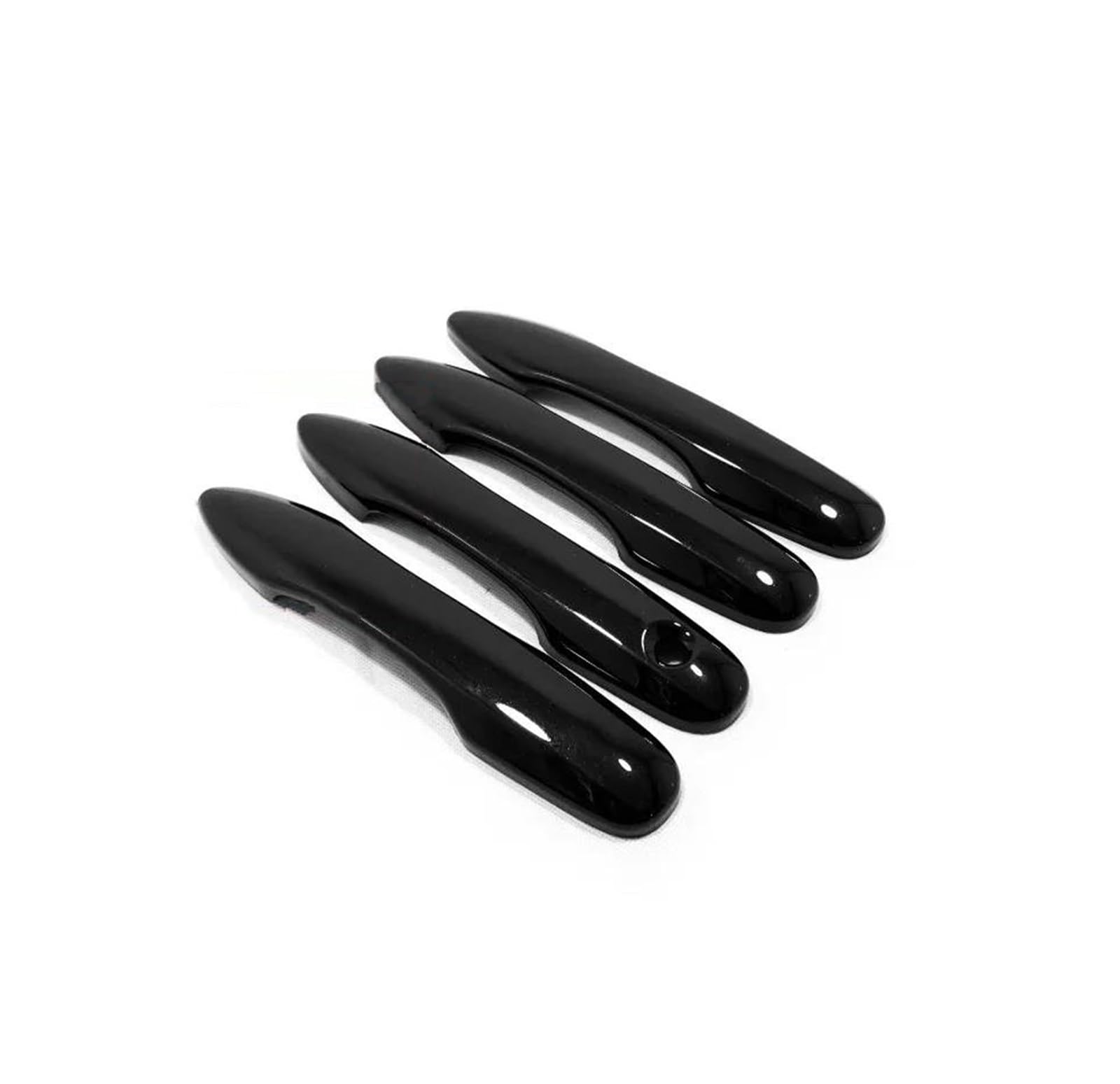 FIXCOR for Toyota for Corolla E210 2019-2022 for Yaris for Cross for Hybrid 2020 2021 Accessories Car Door Pull Doorknob Catch Door Handle Bowl Cap(Black1)