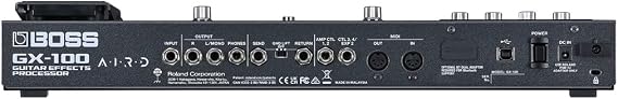 Boss GX-100 Multi-Effects Device + Keepdrum Jack Cable