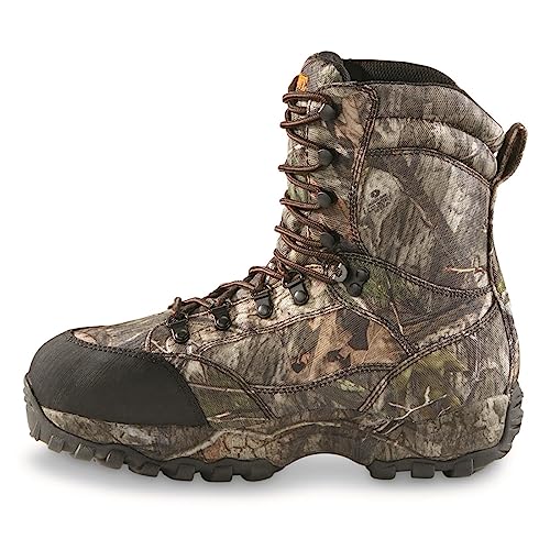 Guidelight 8" Waterproof Hunting Boots; for Men, Hiking, Climbing, Hunting Lace-Up Shoes with Thick Rubber Sole4