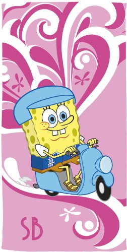 Bob l'Eponge 5414629121162 Drap de Plage 70 x 140 cm