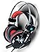 ONEXELOT 2017 New Model VORTEX Gaming Headset Over-Ear, LED, with Microphone, Volume Control, Surround Sound Gaming Headphones Dual 3.5mm Jacks/USB Plug for PC / Mac