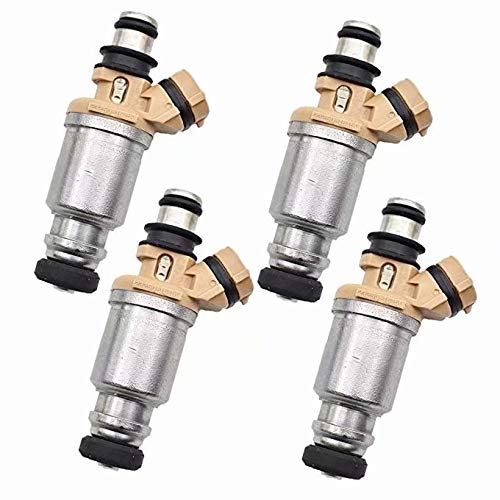 EMIAOTO 4PCS Fuel Injection Parts 23250-16150 23209-16150 for Toyota Corolla AE110 4AFE 5AFE