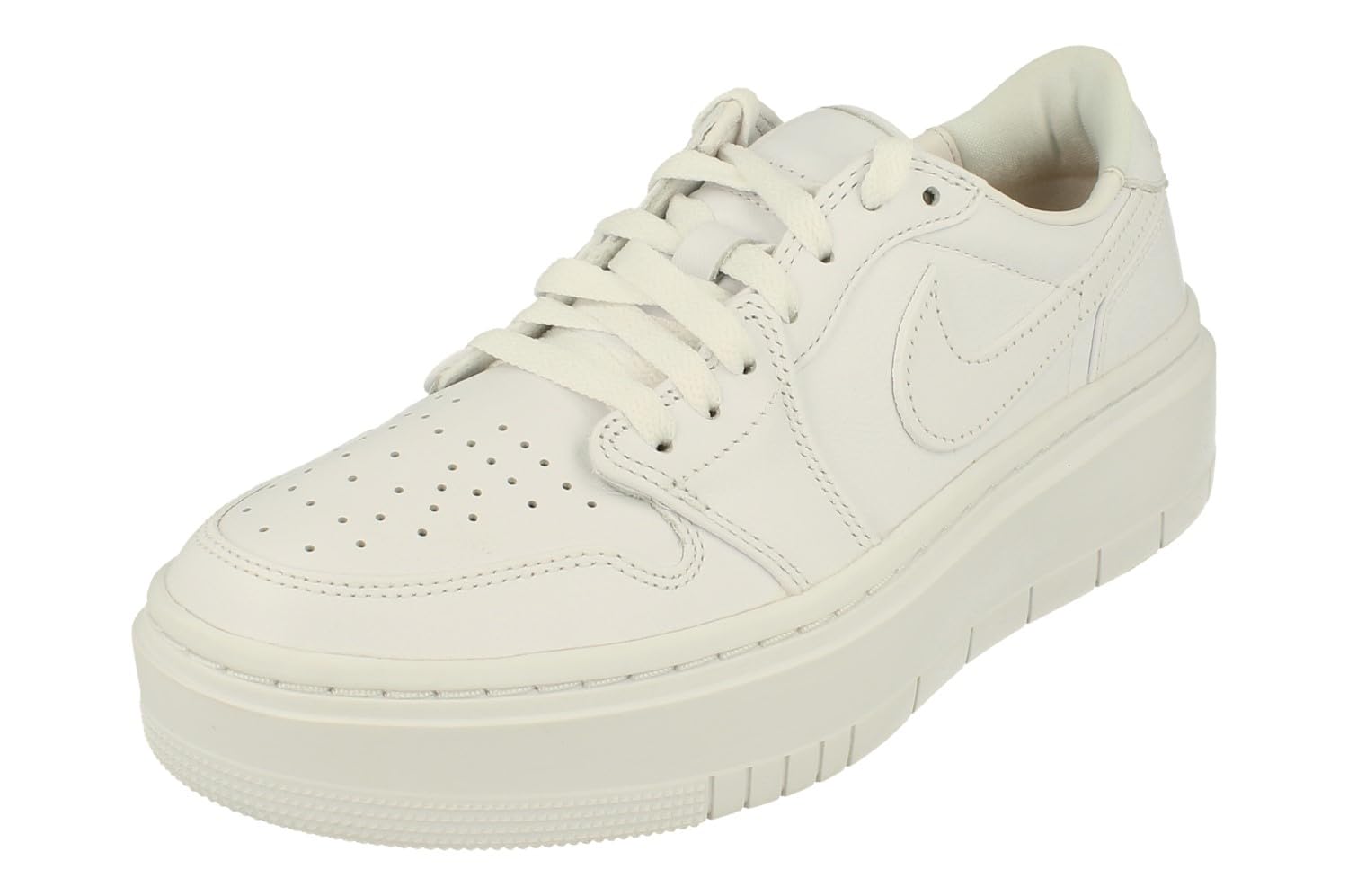 NIKE Air Jordan 1 Elevate Low Women's Shoes (DH7004-111, White/White/White) Size 9