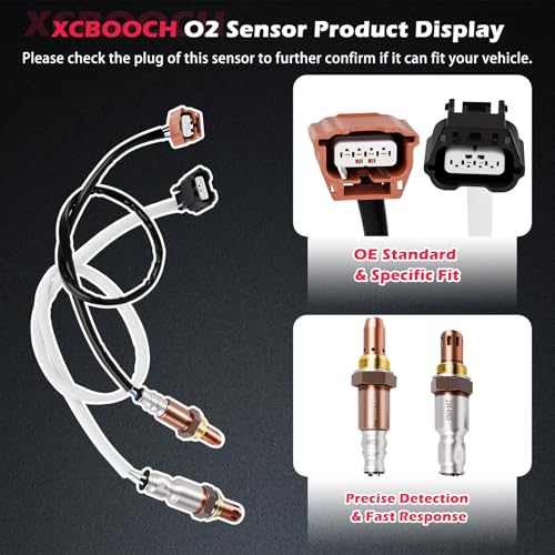 Sensor de Oxígeno Compatible Nissan Altima 2013-2017 2PCS miniatura 3