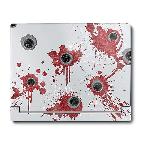 Image of MightySkins Glossy Glitter Skin Compatible with Alienware X16 R1 (2023) Full Wrap Kit - Bullet Holes | Protective, Durable High-Gloss Glitter Finish | Easy to Apply & Change Styles | Made in The USA