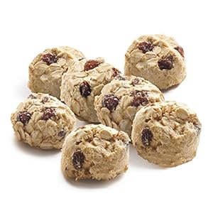 David’s Cookies Preformed Frozen Cookie Dough Oatmeal Raisin 80 count