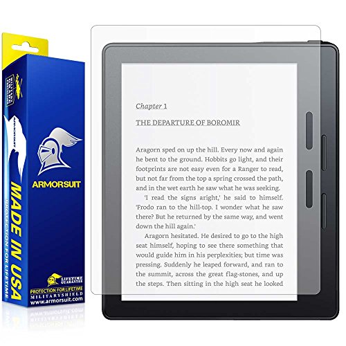 Armor Suit MilitaryShield Anti-Glare Screen Protector For Kindle Oasis -