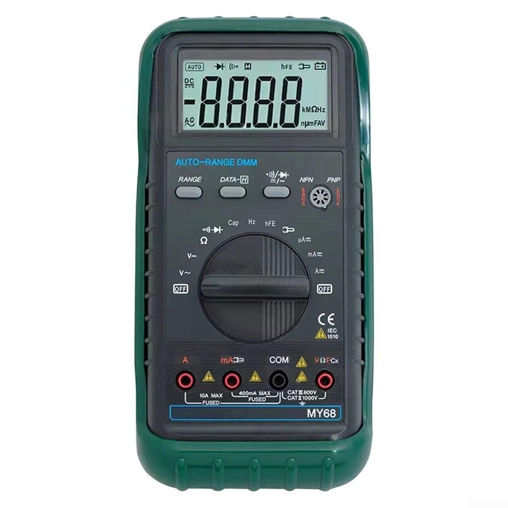 MY68 Auto-Ranging Digital Multimeter LCD Display